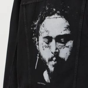 Exclusive Post Malone jean jacket